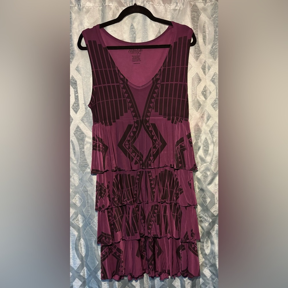 Citi life medium plum dress